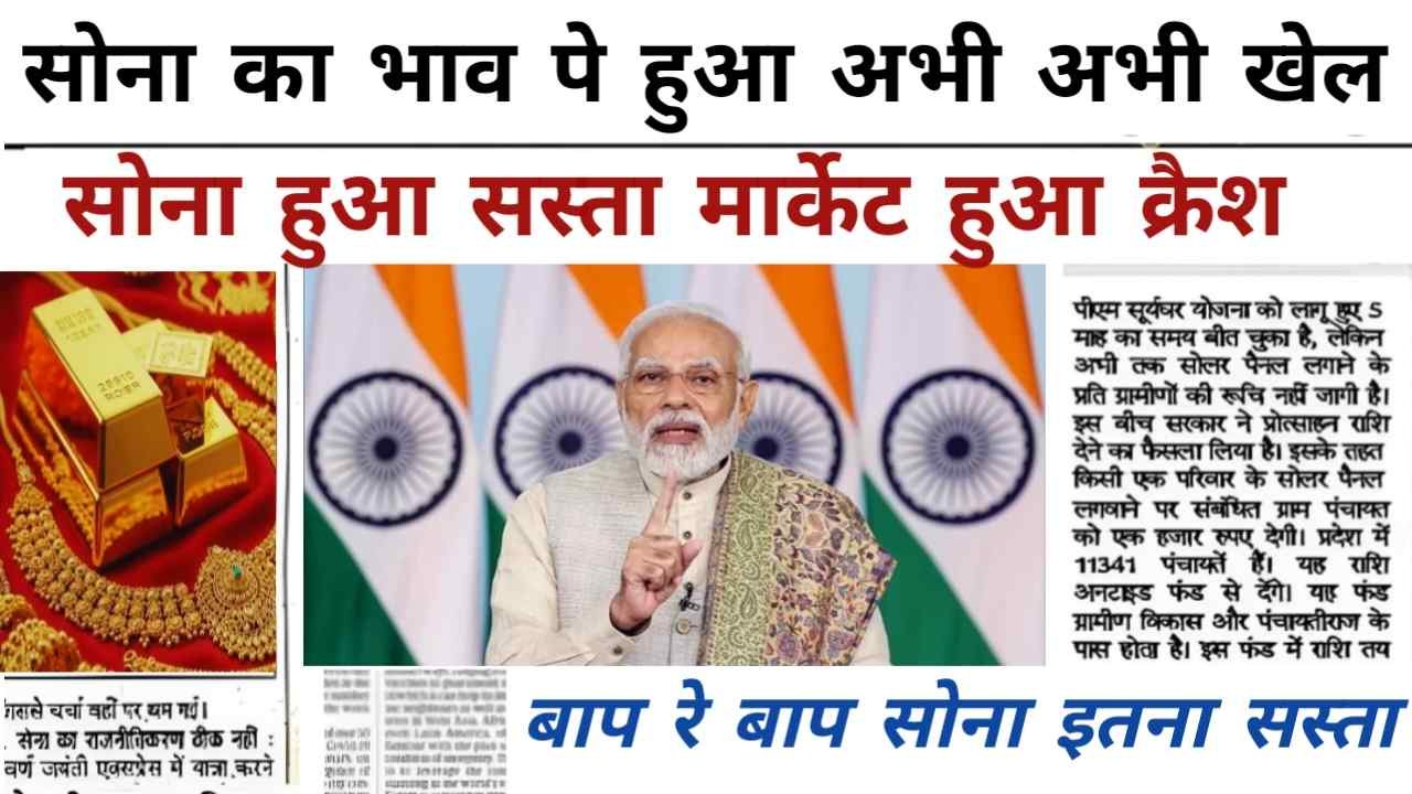 Gold Price Today update